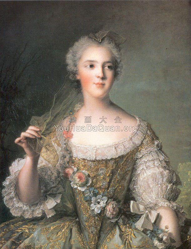 Portrait of Madame Sophie, Daughter of Louis XV - 让·马克·纳迪尔